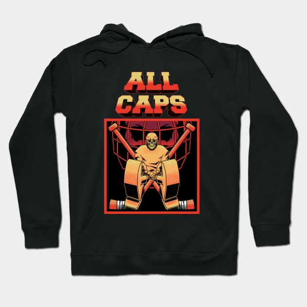 ALL CAPS Hoodie by BURN444